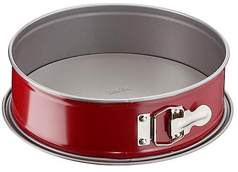 TefalJ 1641114 Delibake Moule A Charnière 19 cm Acier allié Rouge Carbone