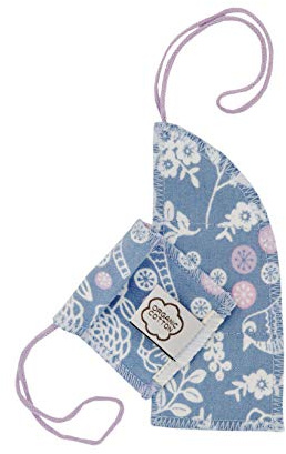 ImseVimse waschbare kbA Baumwolle Tampons 8St. Packung (Garden Blau, Mini)