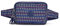 Kipling Damen Abanu Mini 2-in-1 Convertible Crossbody Umwandelbare Umhängetasche, Blauer Geo-Aufdruck