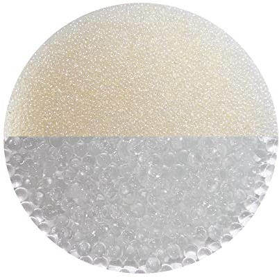 trendfinding 500 g de Cristal para Almacenamiento de Agua, tamaño granular, 1,5 – 2 mm, decoración para Flores y Plantas, Muy Resistente, versátil