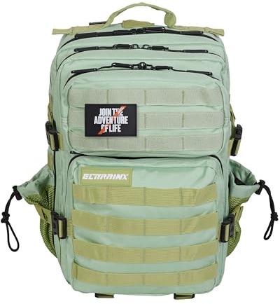 Elitex Training Elitrainx Zaino tattico idrorepellente da 25 l, per sport, cabina aereo, palestra, scomparto per computer, tessuto Oxford 1000D, Kiwi, 25 Litros