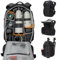 Lowepro ProTactic BP 450 AW III Kamerarucksack, 4 Zugriffspunkte, professionelle Kameratasche, DSLR/Drohnen/spiegellos, bis zu 16-Laptop, Regenhaube, für Fotografen, Videografen, Volumen 28 l