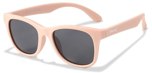 Maesy Gafas de Sol Niño Polarizadas UV400 6-12 Años, Rosa Claro