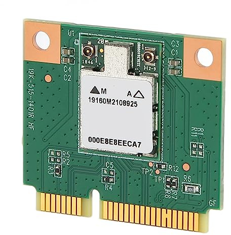 KIMISS Mini PCIe Wi-Fi-kort 2.4GHz 5GHz Dual Band Adapter för 10/11 - Höghastighets Trådlöst Nätverkskort 1200Mbps