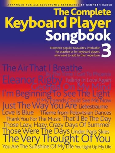 Complete Keyboard Player Songbook: 3