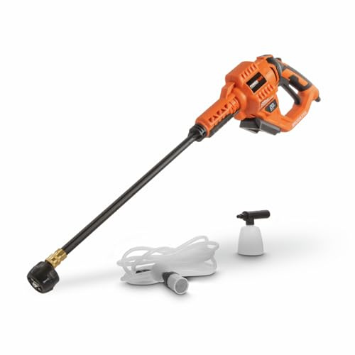 Powerplus POWDPG80620-20 V - Limpiador de Patio con batería de Doble Potencia, con batería de Alta presión, 25 Bares, sin batería ni Cargador
