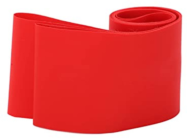 SPYMINNPOO Nastro per Cerchioni per Bicicletta da 80 Mm Nastro per Cerchioni per Pneumatici per Bici Tubo Interno Nastro Antiforatura in PVC per Pneumatici da 26 Pollici (Rosso)