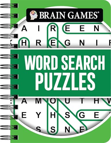 Brain Games - To Go - Word Search Puzzles (Green - Circle Cover)