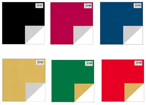 Magicamente Carta – Carta Regalo Double Tinta Unita, Set 6 Fogli 68x99 cm, 80 g Ecologica, Bicolore Fronte/Retro, Carta Regalo Natale Made in Italy per Regali Eleganti e Creativi