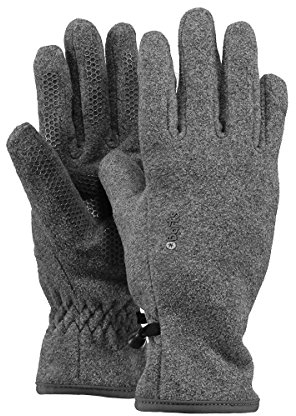 Barts Jungen Fleece Glove Kids Handschuhe, Grau (GREY 0002), 85 (Herstellergröße: 5)
