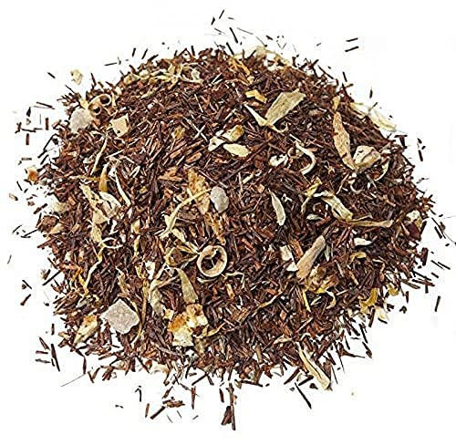 Aromas de Té - Té Infusión Rooibos - Con Piña, Azahar, Caléndula, Tomillo, Limón y Naranja - Rica en Vitamina C - Ideal para el Proceso Catarral - Adelgazante - 100 gr.