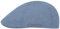 Stetson Texas Cotton Flat Cap with UV Protection 40+ - Cotton Peaked Ivy Cap - Solid-Color Cap for Spring/Summer Pigeon Blue L (58-59 cm)