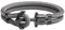 PAUL HEWITT Zweireihiges Phrep Armband Nylon, grau