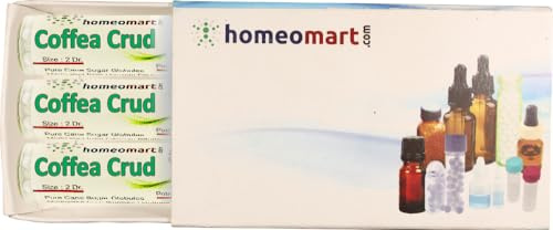 homeomart.com Coffea Cruda Homeopathy Pellets (Pills) 1M, Pack of 3