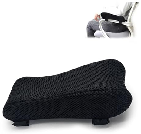 Wilsonzin Armlehnen Polster Bürostuhl Armkissen Armlehnenauflage für Arme und Ellenbogen, Schaum für Bürostühle Armlehne Kissen Ergonomische für Schreibtischstuhl, PC-Stuhl, Gaming Stuhl
