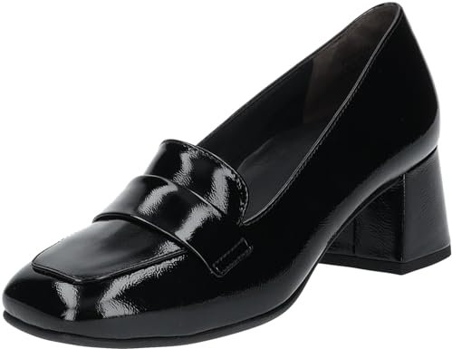Paul Green Pumps 3928-036, Lack/Brush, Schwarz, Damen EU 6,5/40