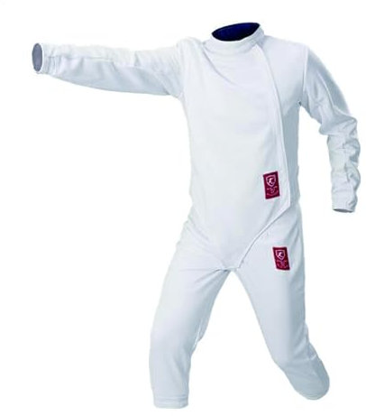 Fechtanzug, Fechtuniform, Fechtjacke, Klassische Fechtuniform for Männer. der aus Eisseide Gefertigte Fechtschutzanzug kann bei Dreiteiligen Wettkämpfen Verwendet Werden(38)