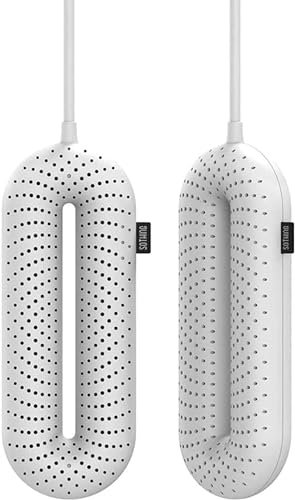FHRKA sèche-Chaussures, sèche-Chaussures, sèche-Chaussures, séchoir à Chaussures Portable, sèche-Chaussures Portable, sèche-Chaussures électrique pour Le séchage des Chaussures (White)
