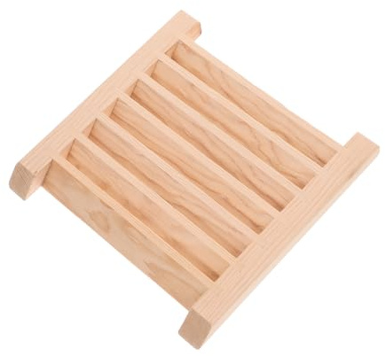 SHINEOFI Persianas de Ventilación para Sauna de Madera Rejilla Cuadrada para Sala de Vapor Repuesto de Panel Accesorios Esenciales para Ventilación