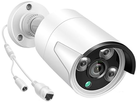 cámara de seguridad para el hogar, Sistemas De Cámaras CCTV, Vigilancia Por Vídeo Doméstica Impermeable Al Aire Libre Seguridad 5MP POE H.265