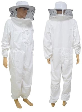 Biodlingsdräkt Biodlardräkt Kläder Biodlarkläder Hatt Jacka Skyddskläder Unisex Defend Biodlingsdräkt Biodlarutrustning(Medium)
