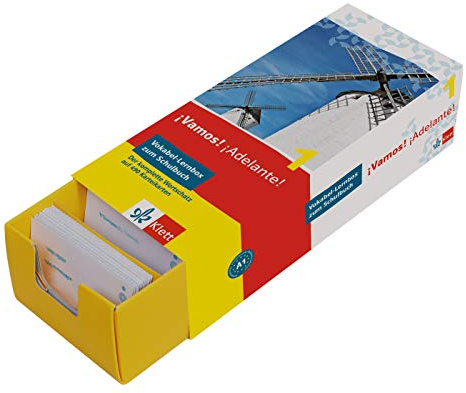 Vamos Adelante 1 - Vokabelbox zum Schulbuch: Spanisch passend zum Lehrwerk üben (¡Vamos! ¡Adelante! Ausgabe 2. Fremdsprache ab 2014)