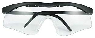 Wilson Goggles, Jet Squash Gafas De Unisex Negro Adulto, Transparent, NS