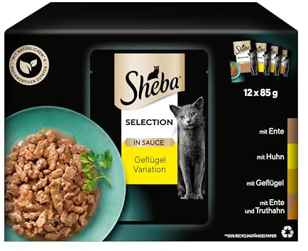 Sheba 4770608255633 Kattmat, 4 x 12 x 85 g