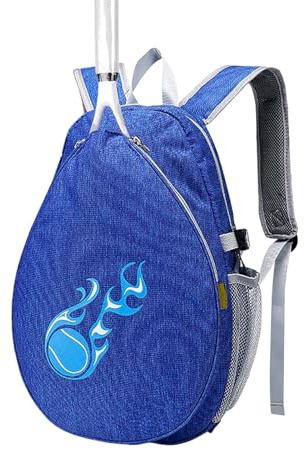 Huxibai Sac à Dos de Tennis pour - Sac à Dos de Sport pour extérieur, équipement de, pour, athlètes, Jeunes Filles, leçons, Tournois, Camp d'été, école, Voyage