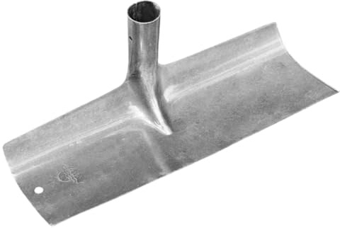GALPADA Pala in Metallo Piatta Multifunzionale per Pulizia di Allevamenti e Letame, Pala da Giardinaggio per Sterco di Pollame, Utensile per Allevamenti di Bovini e Pollame