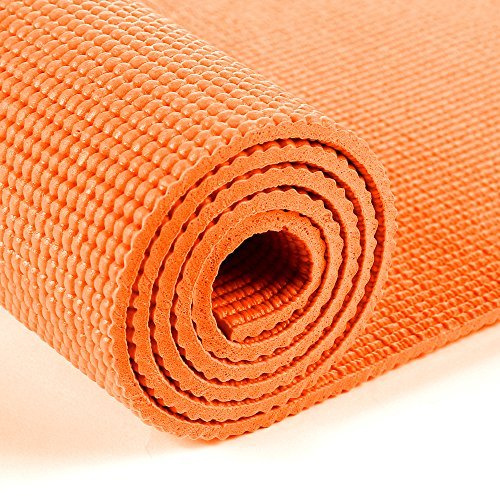 TNP Accessories YOGA MAT - 6mm thick. Be kind to your knees AUBERGINE (Orange)