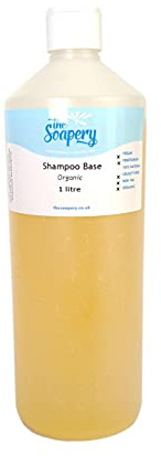 Shampoo Base 1 Litre - Organic SLS SLES Sulphate and Paraben Free with Aloe Vera