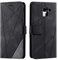 SONWO Case for Galaxy J6 2018 Case, Premium Leather Flip Wallet Case Magnetic Closure Card Slots Kickstand Phone Case for Samsung Galaxy J6 2018, Black