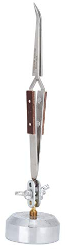 Dritte Hand Pinzette Lötpinzette Verstellbare für Armbanduhr als Juwelier Werkzeug zum Löten, Third Hand Technischen Pinzetten mit StänderIdeal zum Löten