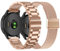 CUNUJIX 2 Stück Ersatz für Garmin Venu Sq/Venu Sq 2/Venu 2 Plus/Venu Armband,20mm Metall Masche Edelstahl Uhrenarmband Ersatzband für Garmin Vivoactive 5 / Vivomove Sport/Trend Damen Herren