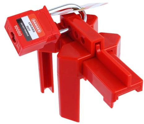 Fozriybefy Blocco con Valvola A Sfera con Lucchetto per Tubi con Diametro Esterno da 1/2 Pollice-2-1/2 Pollice - il Design Impedisce L'Attivazione Accidentale