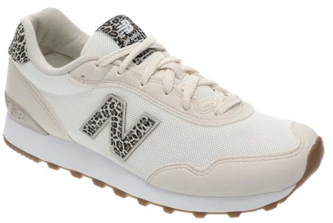 New Balance Women's 515 Sneaker, Sea Salt/Timberwolf, 8