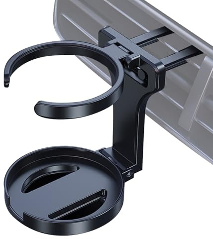 Portabicchieri Autocarro - Auto Portabicchieri Regolabile | Portabicchiere Da Auto, Supporto Pieghevole Antiscivolo Montaggio Alla Presa D'Aria Per Borracce E Bottiglie Di Formati Standard