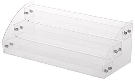 Homoyoyo Organizzatore Per Multistrato Porta Rossetto Trasparente Espositore Per Essenziali Supporto Per Compatto e Leggero