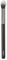KIKO Milano Eyes 66 Pointed Blending Brush | Pinceau À Paupières Haute Précision, Fibres Synthétiques