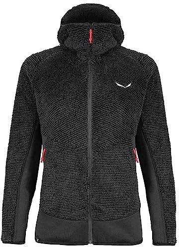 SALEWA Tognazza PL W Jkt Giacca in Pile da Donna, Black out Melange, XL