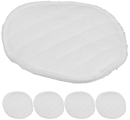 Alasum 10pièces Coussinets Allaitement Réutilisables Couches Coton Lavables et Doux pour Bébés et Maman Coussinets Anti-fuit de Lait Maternel pour Grossesse et Allaitement Nipples Coton