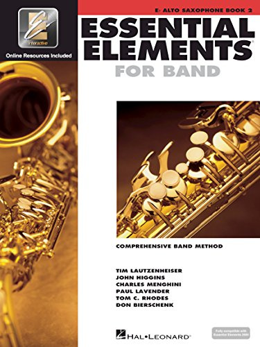 Essential Elements for Band - Eb Alto Saxophone Book 2 with EEi | Intermediate Method Songbook and Sheet Music for Students and Teachers | Band Practice, Technique, and Performance Development Guide