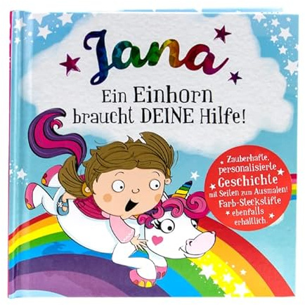 Personalisiertes Magisches Märchenbuch - Jana