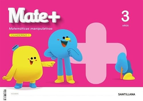 MATE + MATEMATICAS MANIPULATIVAS 3 AÑOS