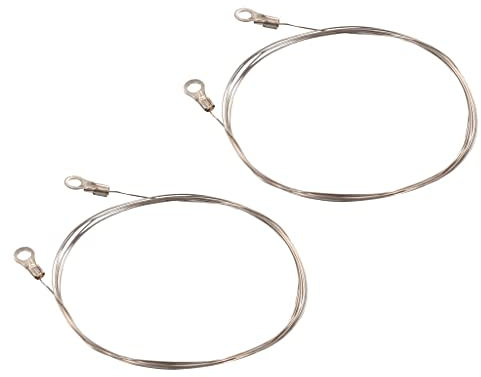 vidaXL 2x Schneidedraht für Schaumstoffschneider Styroporschneider Schneidedrähte Draht Thermodraht Heißschneidedraht 137cm Nickel-Chrom-Legierung