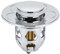 VALINK Kitchen Leaking Plug - Stainless Push Type Basin Pop-up Drain Filter, Universal Washbasin Water Head Leaking Stopper