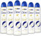 Dove Deodorante Spray Advanced Care Original, con Formula Idratante e Delicata sulla Pelle, Senza Alcol, Pelle Asciutta Fino a 72 Ore, Deodorante Uomo e Donna, 6 Pezzi da 150ml