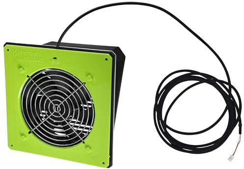 Kerbl Hobbyfarming SmartCoop Stallentlüftung, Hühner, Luft bläst nach außen, gesundes Stallklima, Intervallschaltung
