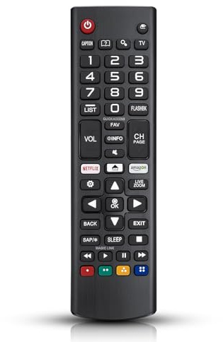 ONGNIUU Télécommande LG Smart TV, Remplacement Telecommande pour Telecommande Universelle Smart TV, ne Nécessite Aucune Programmation, Compatible avec Tous Les Téléviseurs LG LED LCD 4K Ultra HD